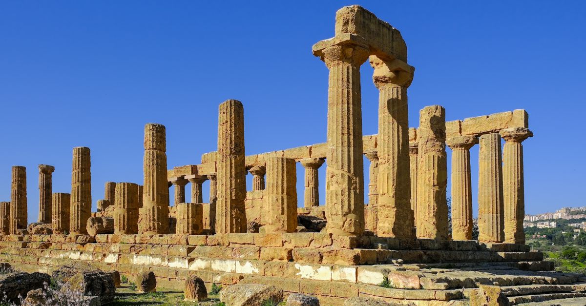 Explore the ancient Greek temple ruins at the Valley of the Temples, Sicily.